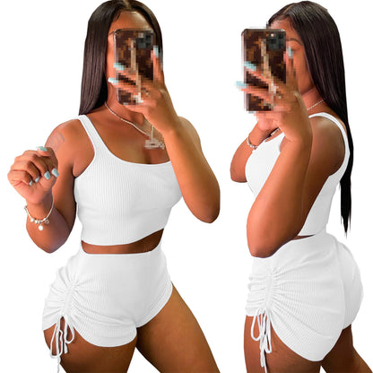 Two Piece Set Women 2 Piece Sets Women Outfits Shorts Set Women Spring Summer 2021Summer Clothes Short Suits Club Outfit